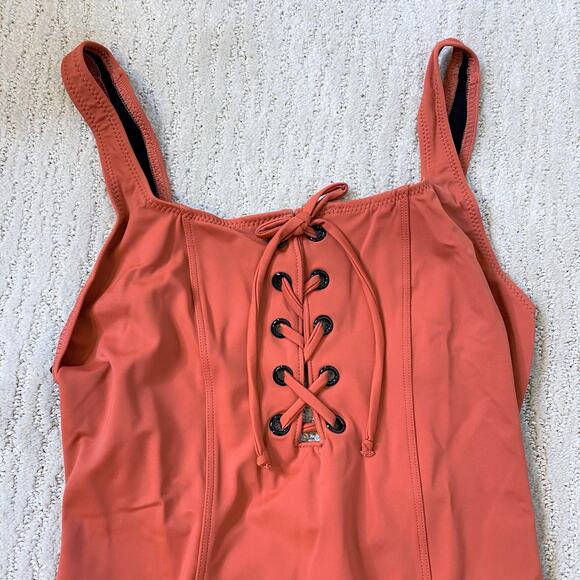 Solid & Striped The Sophia Lace-Up One Piece Swim - Picture 5 of 11